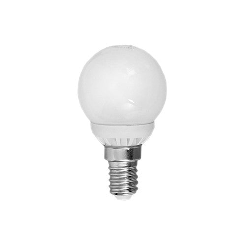 LED Golf Ball Bulb E14 4W 300lm Warm White - Frosted