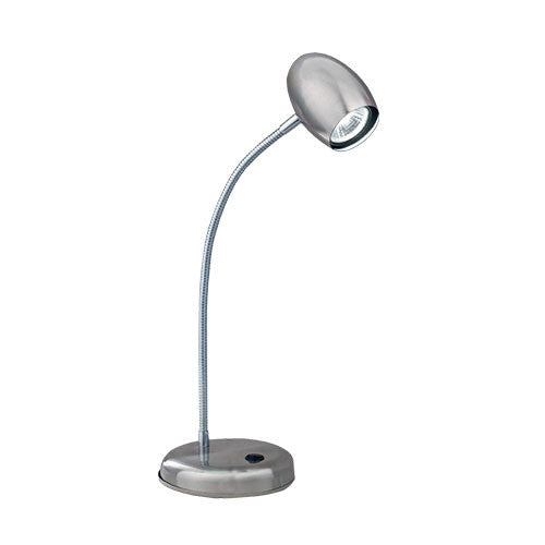 Satin Chrome Desk Light