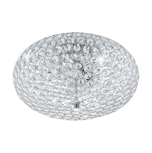 Eurolux Clemente Crystal Ceiling Light 350mm