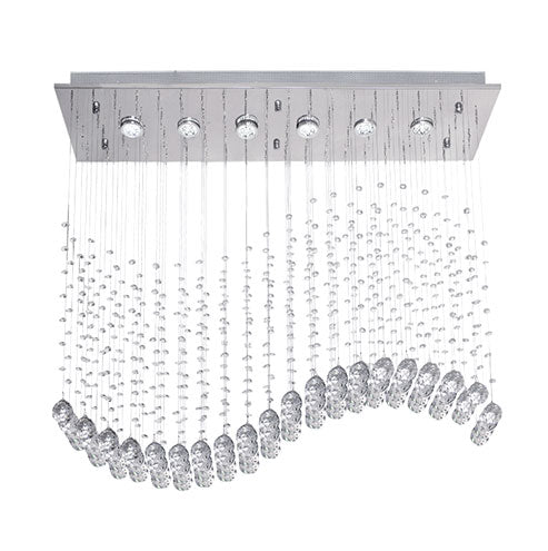 Ripple Crystal Chandelier