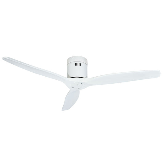 3 Blade Ceiling Fan 1320mm - Matt White