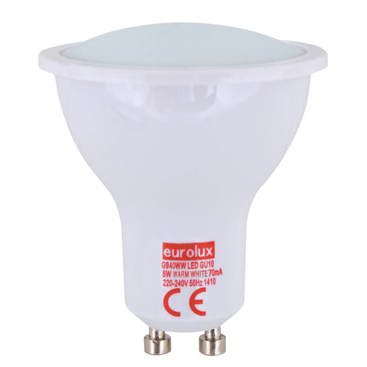 Eurolux LED Bulb GU10 5W 320lm Warm White