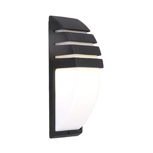 Aluminium Half Lantern - Black