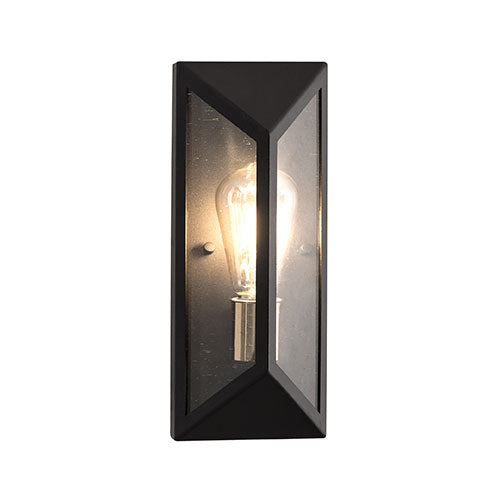 Prism Wall Light Lantern - Black