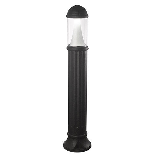 Cylindrical Bollard - Black