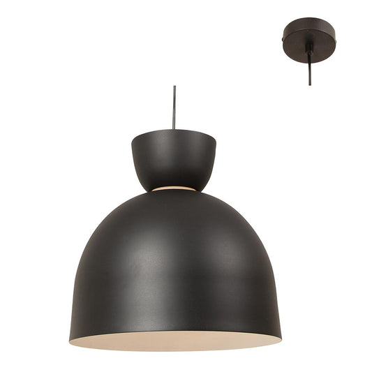 Eurolux Sanded Bell Pendant 365mm