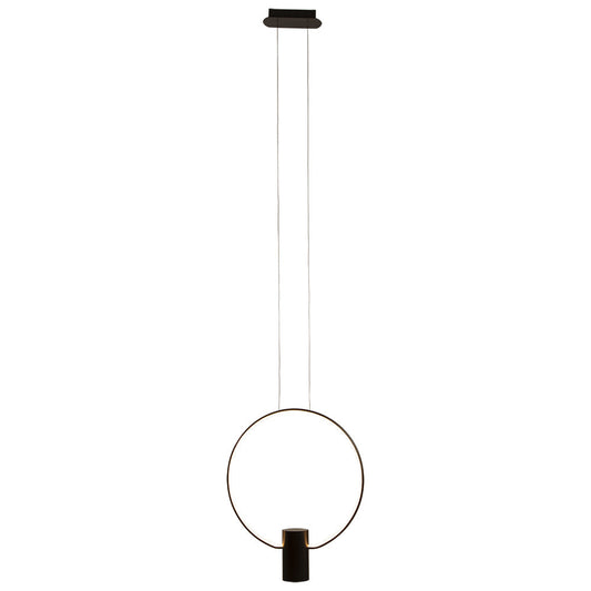 Eurolux Aurora Round Pendant - Black