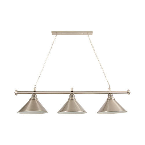 Satin Chrome 3 Light Pendant