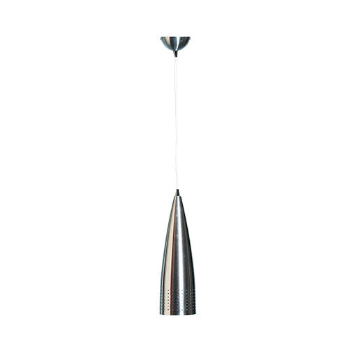 Aluminium 1 Light Spot Pendant 120mm