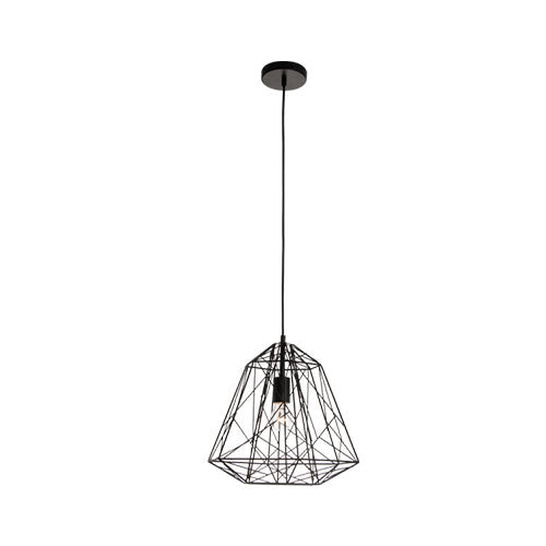 Metal Cord Caged Pendant Light