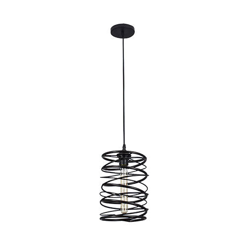 Metal Spiral Pendant Light