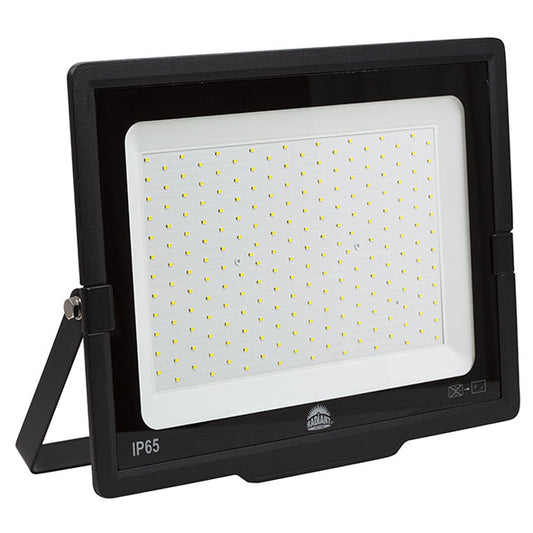 LED Die-Cast Aluminium Floodlight 200W 16000lm Cool White - Black