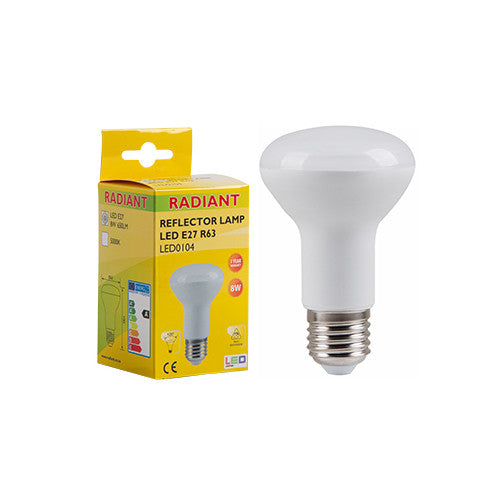 LED Bulb R63 Reflector E27 8W 5000K