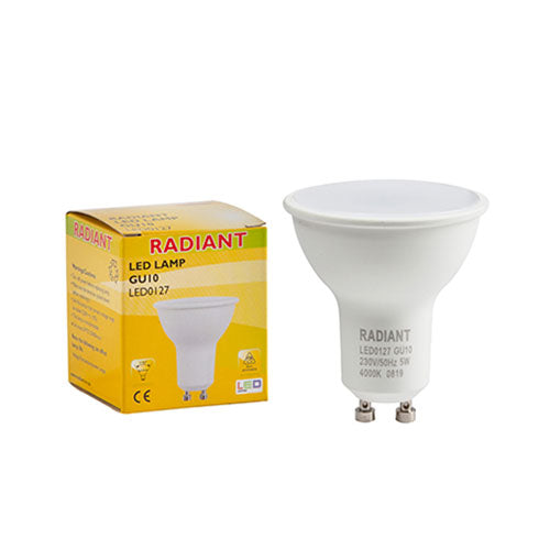 LED Bulb GU10 5W 4000K Non Dimmable