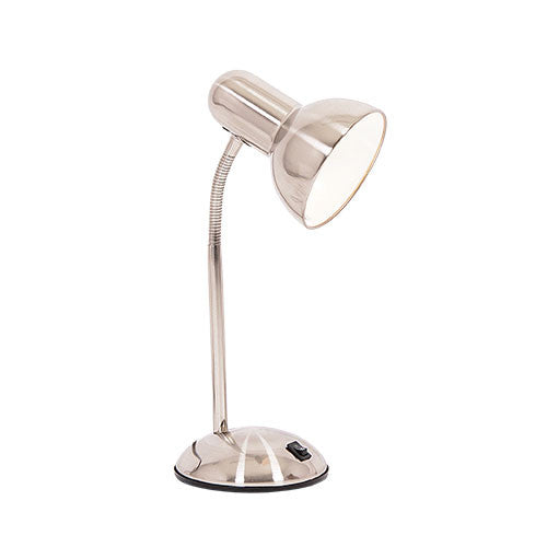 Satin Chrome Desk Light