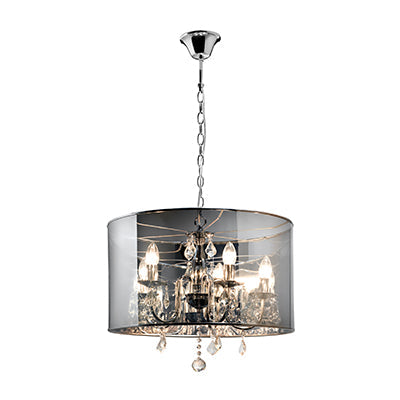 Eclipse Round Chandelier - 5 Light